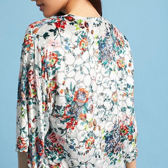 Anthropologie | Maeve Umi Wrap Top - Picture 6 of 13